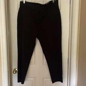 Black skinny leg talbots pants